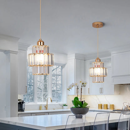 Modern Pendant Lights Luxury Led Crystal Ceiling Lamp Nordic Design Chandelier Bedroom Dining Room Table Kitchen Island Decor