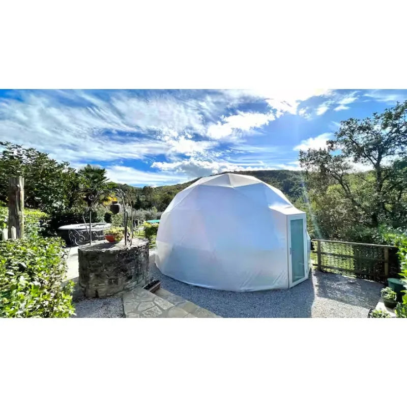Premium Geodesic Dome Tent for Eco Resort Glamping Farm Stay Outdoor Accommodation Investment Project Business Solution Kit