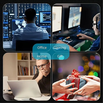 Colorful Tech Circuit Extended Gaming Mouse Pad Non Slip Desk Surface Neon Chip Mainboard Electronic Art Print For Gaming