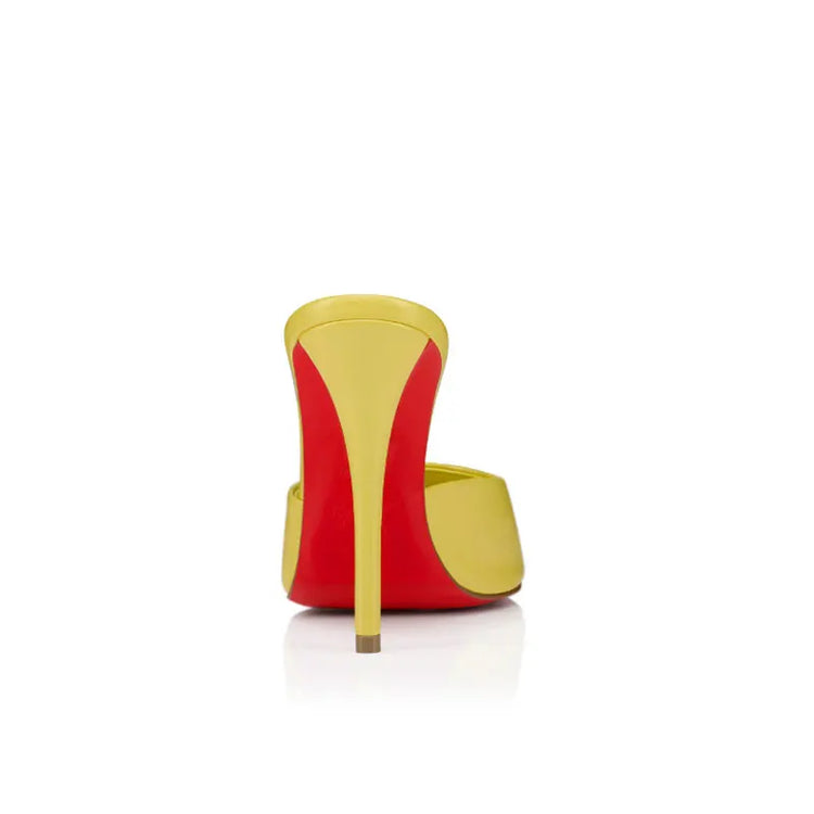 Summer New Women's Pointed Open Toothed Slim Fit High-heeled Slippers, Outdoor Sexy Sandals, Fashionable High-heeled Slippers