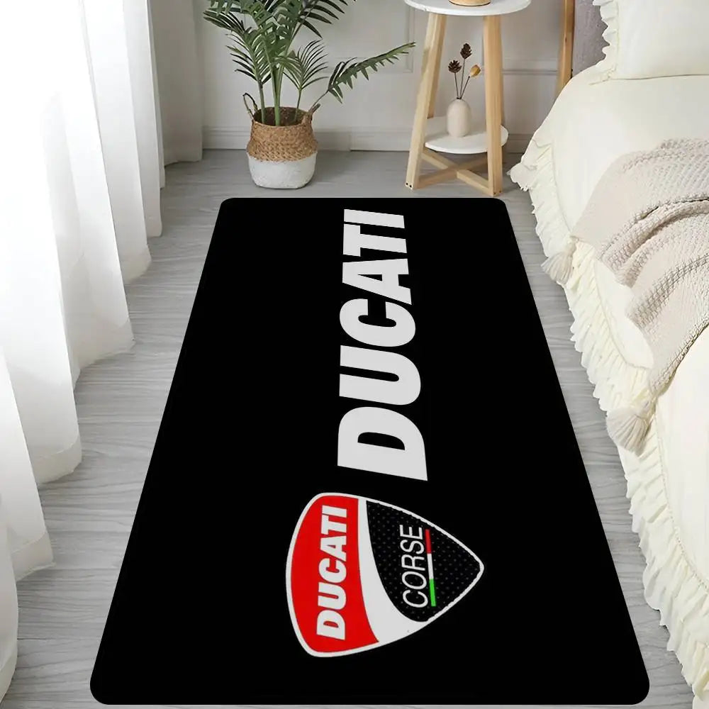 Motorcycle Racing D-Ducaties Floor Mat Rectangle Anti-slip Home Soft Badmat Front Door Indoor Outdoor Mat Welcome Doormat