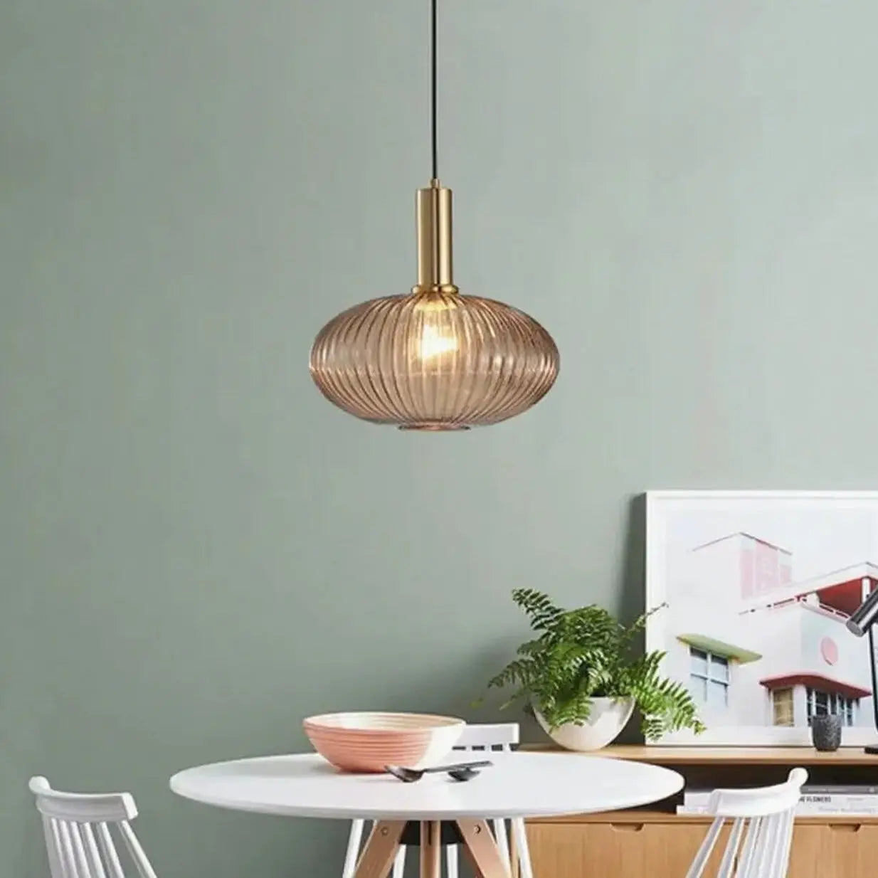 Modern LED Nordic Glass Pendant Lights Fixtures Bedroom Dinning Living Room Light Hanging Lamp Hanglamp Luminaire