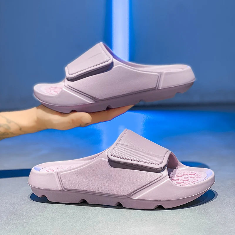 Outdoor Sandals Beach Casual Shoes New Summer Men Massage Slippers Sides Indoor Soft Sole Slides Men Flip-flops Men's Footwear