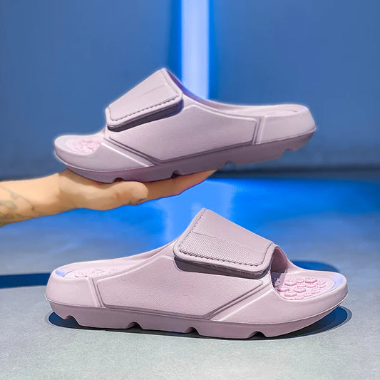 Outdoor Sandals Beach Casual Shoes New Summer Men Massage Slippers Sides Indoor Soft Sole Slides Men Flip-flops Men's Footwear