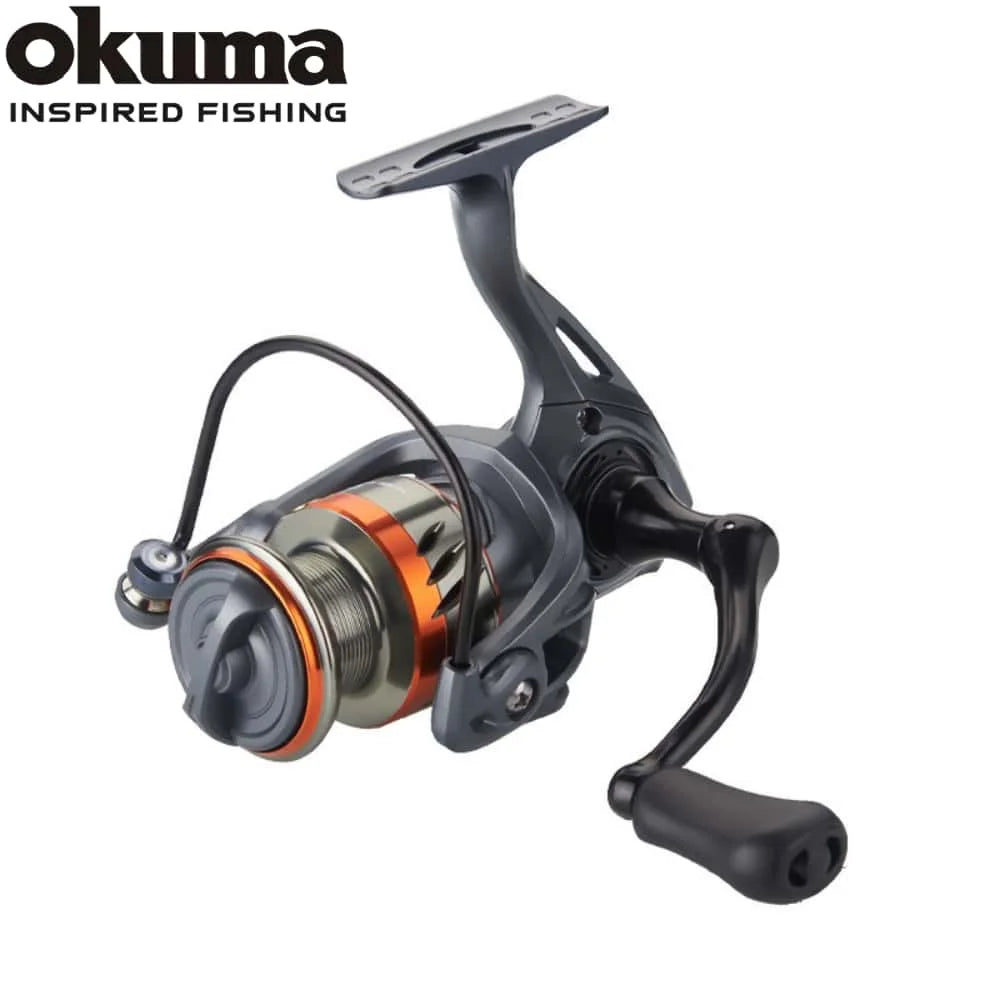 Okuma Spinning Reel Model 3+1 Ball Bearings 5.2:1 Ratio Corrosion Resistant Body Large Adjustment Drag Knob Fishing Wheel