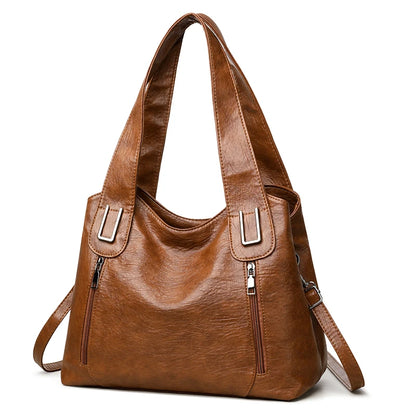 Women's Crossbody Bag PU Leather Shoulder Purse Fashion Handbags Tote Bags for Ladies with Long Adjustable Strap, Gift Idea 2025