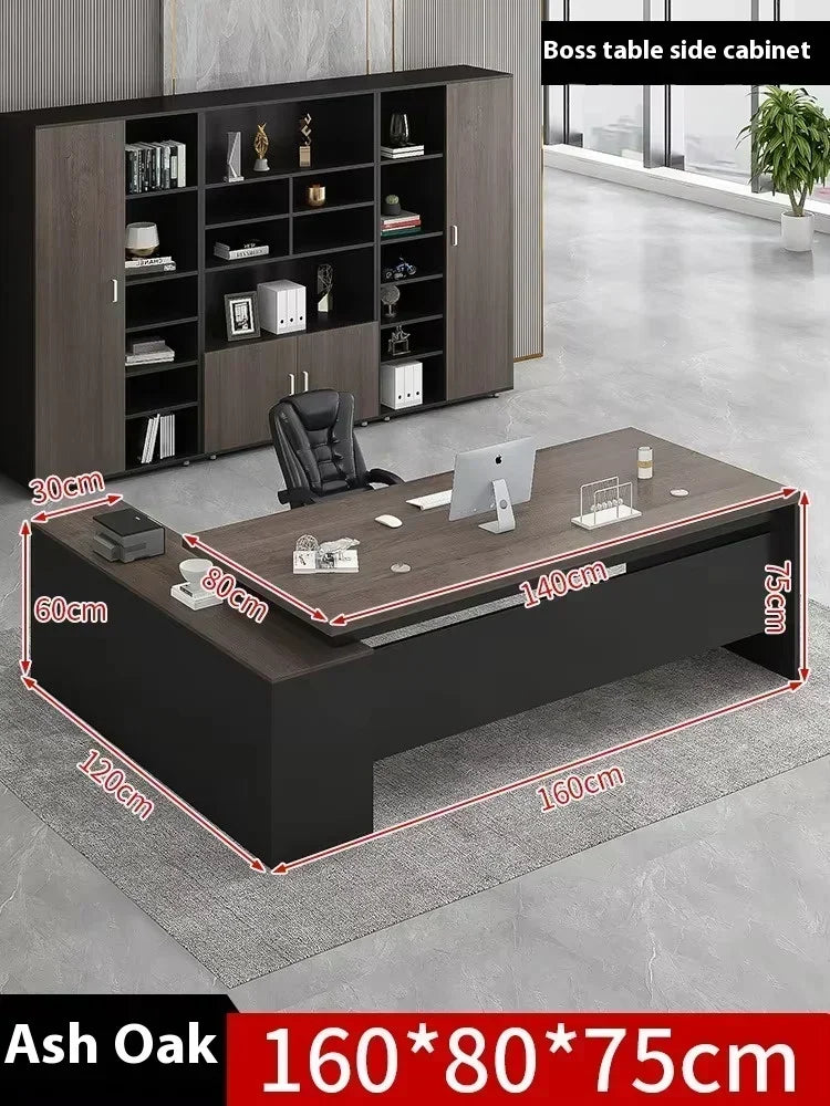 Executive Table Desk Writing Professional Auxiliary Computer Tables Work Corner Student Side Desk Study Mesa Office Furniture