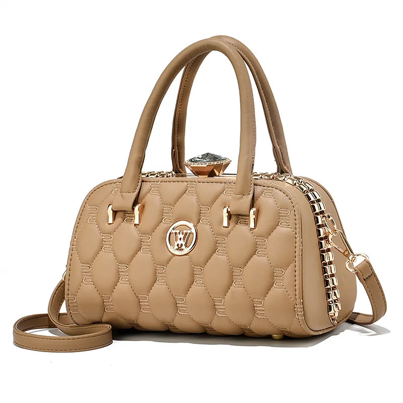 Luxury Brand Designer Ladies Handbag Casual Shoulder Bag Fashion Embossed Craftsmanship Women Commuting Crossbody Bag women