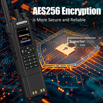 Baofeng DM-32 DMR Digital Walkie Talkie Upgraded Extended Battery High Capacity GPS APRS Dual Mode Analog Dual Time Slot  AM FM