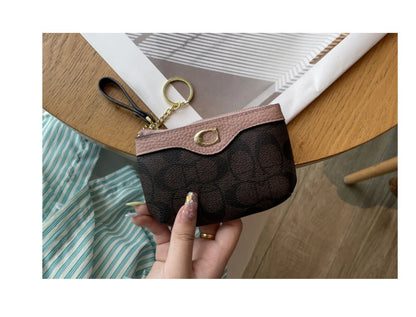 2026 New Classic Old Flower Small Wallet, Women's Mini Wallet, Coin Small Bag, Change Bag, Leather Wallet, Storage Bag, Card Bag