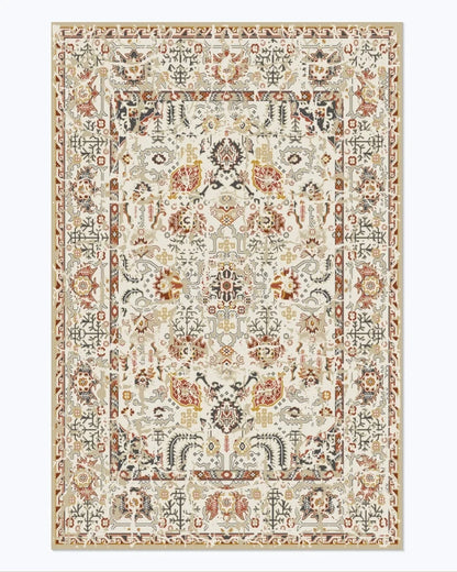 American Retro Style Rugs for Bedroom Large Area Living Room Decoration Anti-slip Carpet Washable Lounge Floor Mat Home Soft Rug