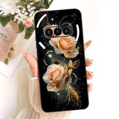 Casing For Nothing Phone (3a) A059 Cover For Nothing Phone 3a Case Silicone Cute Cat Fashion Butterfly Funny Painted