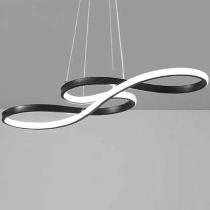 Modern Kitchen Island Pendant Lights Bar Table Dining Room Decor Hanging Lights Remote Dimming Kitchen Led Cord Pendant Lamp