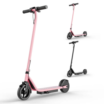 6.5‘’ Electric Scooter for Kids - 3/6/9MPH Three Speed Modes & 10Mile Max Range, 250W Motor, Solid Tires Commuter E-Scooter