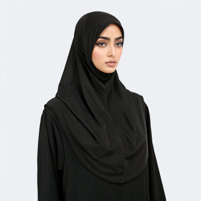 Muslim Islamic Jersey Modal Hijab Scarf Instant Hijabs Headscarfs For Women Long Scarves Head Wrap Shawl Bonnet Hijabe Femme