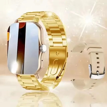 New Smart Watch Android IOS Phone 1.44 Inch Color Screen Bluetooth Call Blood Oxygen/Pressure Monitoring Smart Watch Women Men