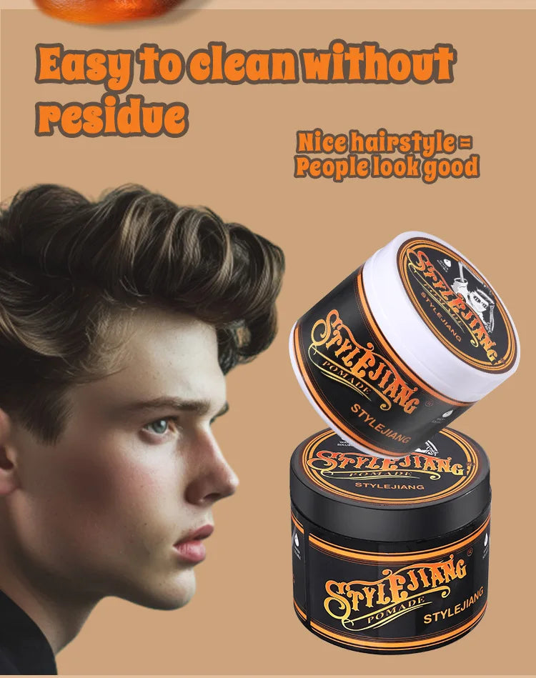 Suavecito Hair Pomade Strong Style Restoring Pomade Hair Wax Skeleton Cream Smooth Oil Mud Keep Hair Men Oil