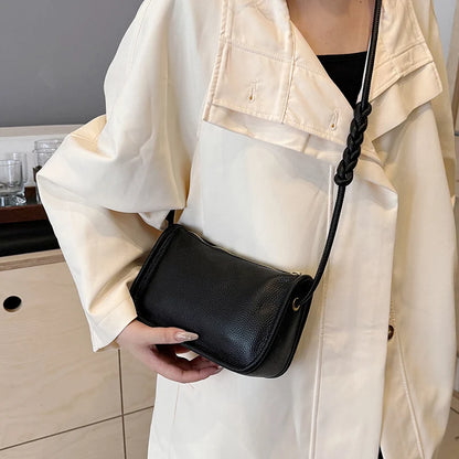 100%Real Cowhide Genuine Leather Sac Fashion Women Crossbody Bags For Ladies New High Capacity Shoulder Bag Handbag Female Purse