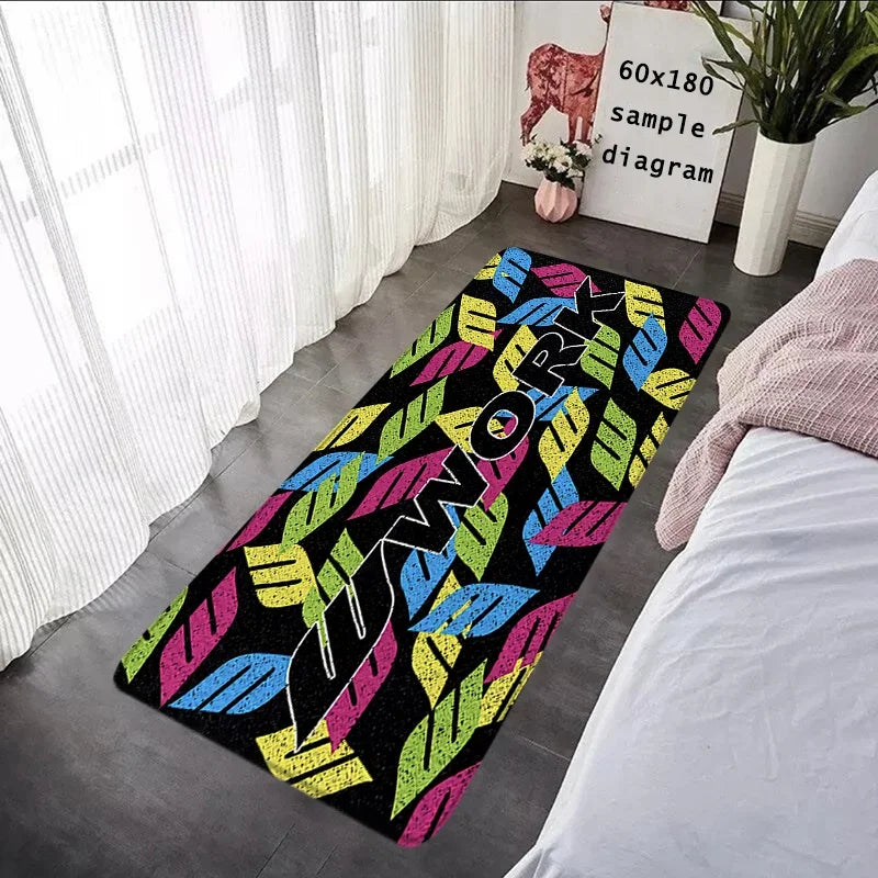 Entrance Doormats Work Wheel Hub Non-slip Bedroom Mat Hallway Carpet Kitchen Floor Car Boot Carpets Room Decor Bathroom Rugs