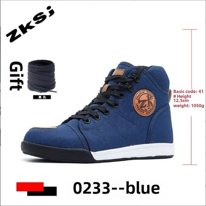 Hot Motorcycle Boots Motos Riders Protective Boots Waterproof Non-slip Motocross Mountain Racing Shoes Casual Shoes