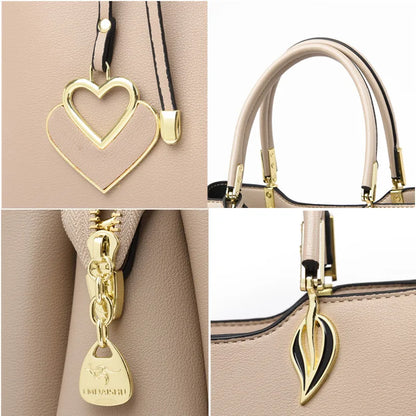 2023 Luxury Women Designer  Shoulder Crossbody  Fashion Ladies Large Capacity Leather Handbag Shopper Brand Messenger Totes