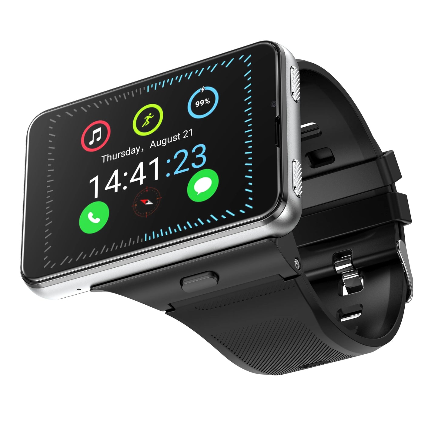 Factory S999 4G LTE Smart Watch 4GB RAM 64GB ROM 2.88" Big Screen Dual Camera Quad Core 2300mAh Android 11.0 Men Smartwatch Men
