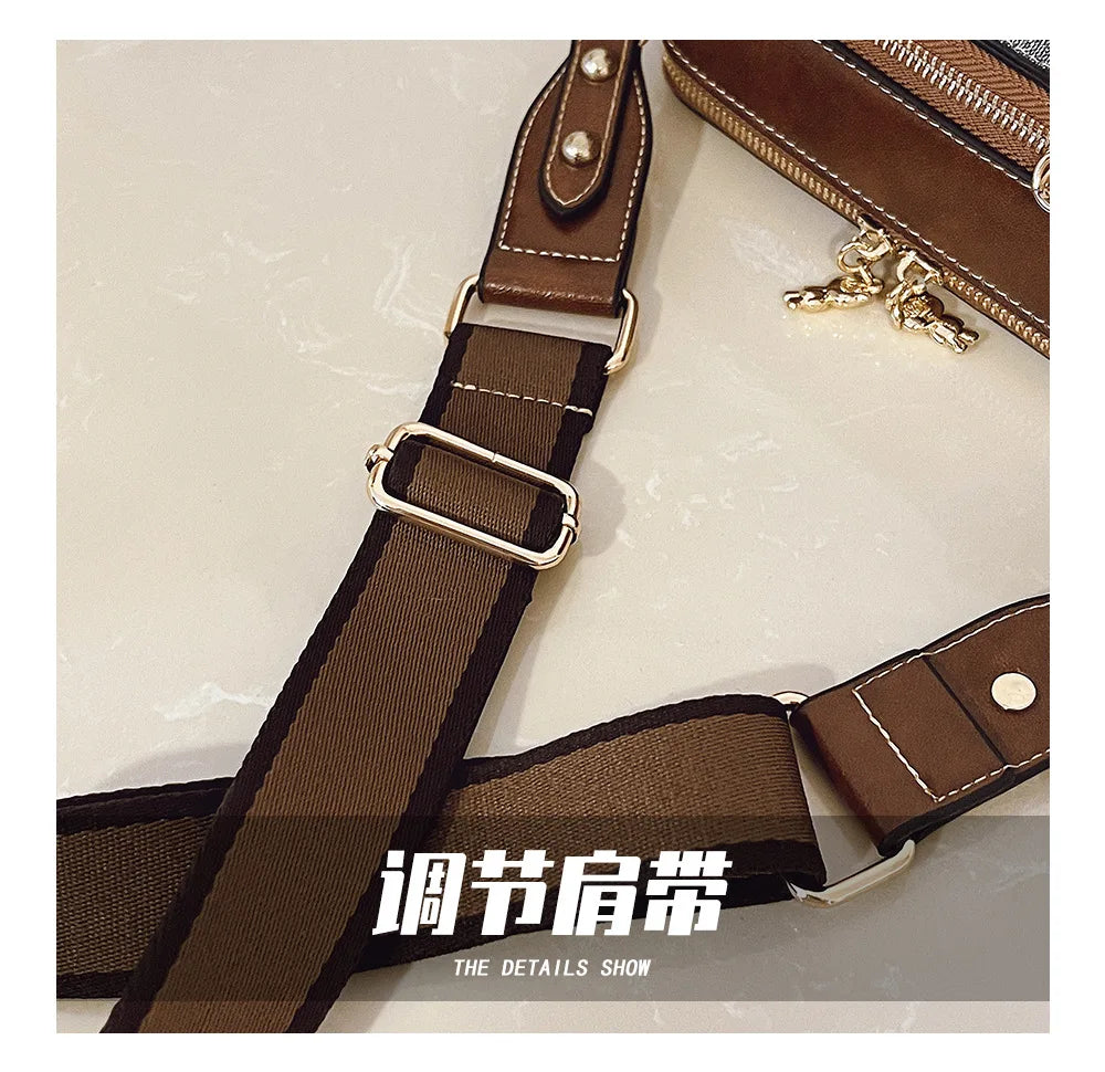 Luxury Crossbody Bags for Women New High Quality Soft Leather Samll Shoulder Bag Designer Casual Messenger Bags Sac A Main