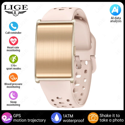 2026 No Screen Smart Watch for Men Women Fitness Tracker Heart Rate Blood Pressure Monitor HRV Sleep Sport Health Smart Bracelet