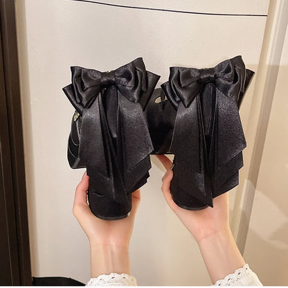 Summer Platform High Heel Women Lolita Mary Jane Shoes Fashion Butterfly-knot Stripper Party Dress Pumps Shoes