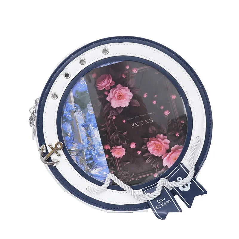 2026 New Sweet Y2k Aesthetic Shoulder Bags Women Kawaii Fashion Casual Backpacks Trendy transparent Travel Crossbody Ita Bags