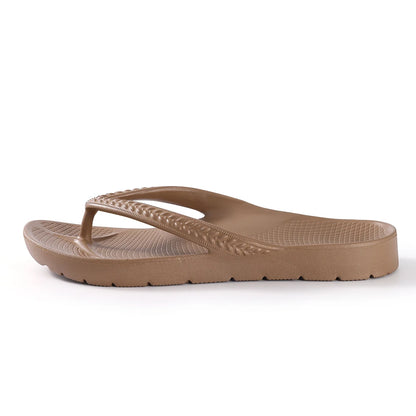 Asgard Summer Flip Flops Comfort Non-slip Flat Rubber Sandals With Stretchable Strap Unisex Cozy Casual  Beach Vacation Slippers