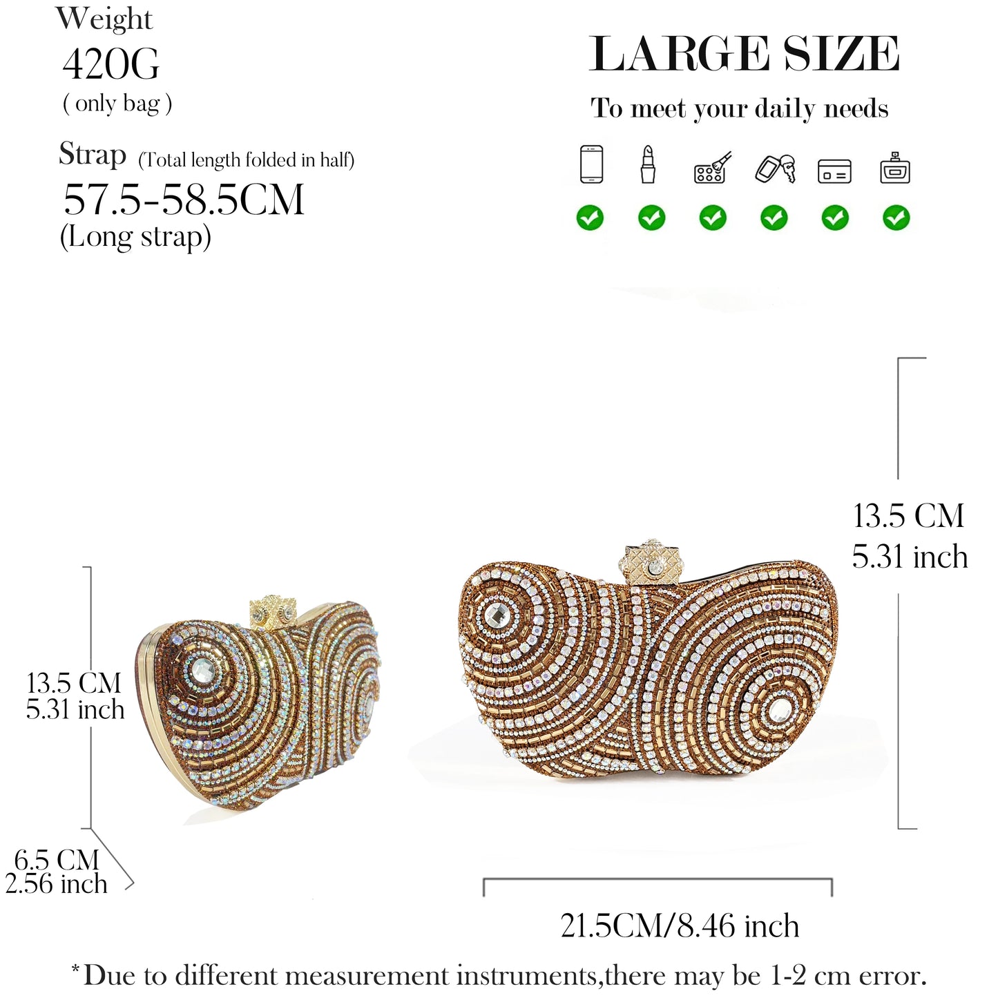 Queena Yan 2026 Elegant Nigerian Women's Royal Blue Only Shoes or with Rhinestone Handbag Set - Italian Design for Weddings