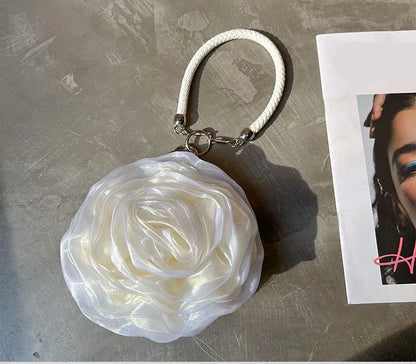 Party Clutch Fairy Hostess Flower Silk Mini Banquet Lipstick Key Purse Luxury Tote Designer Lady Prom Crossbody Handbags