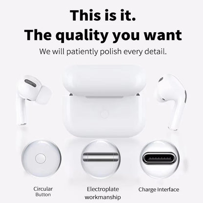 For Air pro5  Earphones TWS MaxWireless Bluetooth In Ear Earbuds Sport Noise Cancelling Headset For iPhone Xiaomi Huawei