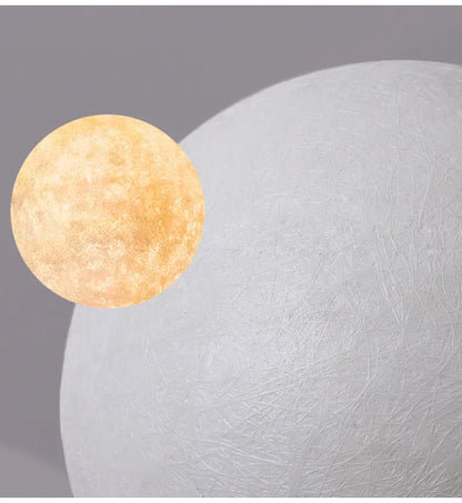 Nordic Moon Led Pendant Lights for Living Room Dining Bedroom Home Decorations Chandelier Cafe Restaurant Hanging Lamp Luminaire