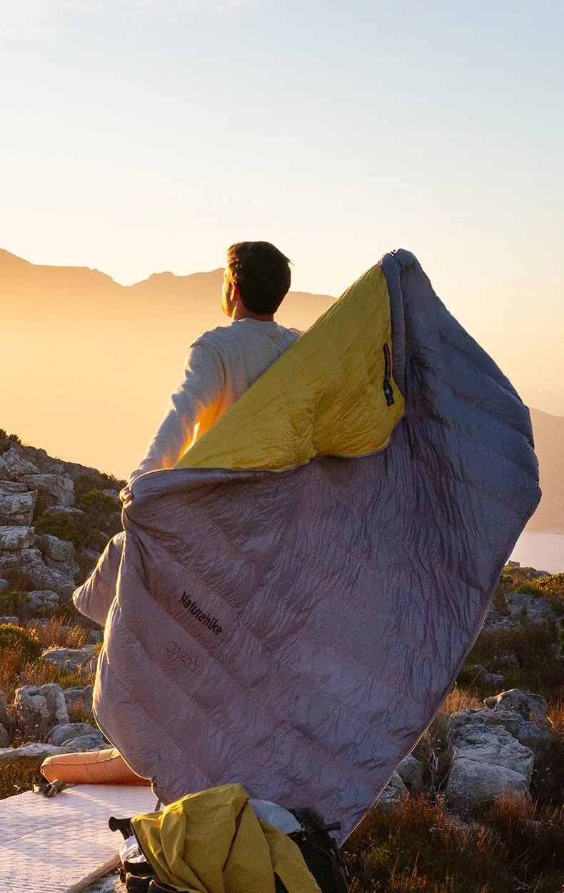 Naturehike CW400 CW700 Sleeping Bag Lightweight Duck Down Winter Thick Warm Ultralight Outdoor Hiking Camping Travel Equipment