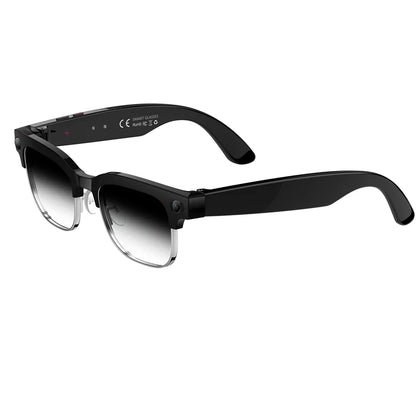 800W Pixel 4K HD Camera Smart Glasses AI Translation Video Recording Photo Music Play Voice Call Sunglasses Men Women Mototcycle