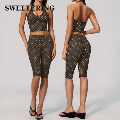 2PCS Yoga Suit Women's Tracksuits Sports Outfits Gym Fitness Set Workout Clothes Female Sports Bra Athletic Wear Yoga Clothing