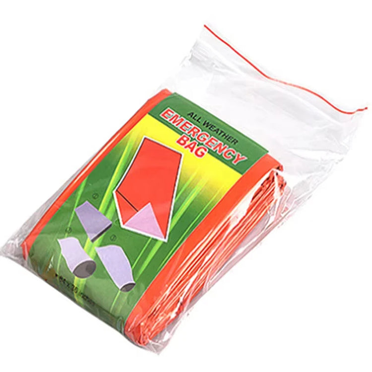 Emergency Sleeping Bag Ultra Waterproof Mylar Thermal Blankets Lightweight Survival Sleeping Bag Keep Warm for Camping Hiking