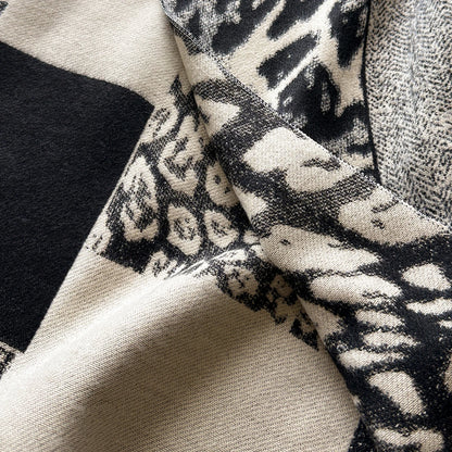 2025 Winter Warm Cashmere Scarf for Women Luxury Jacquard Pashmina Shawl Wrap Neckerchief Female Bufanda Echarpe Design Headband