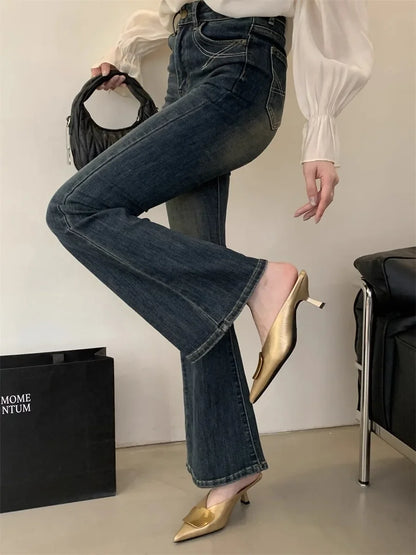 Luxury Womens Shoes High Heels Mules Shoes Pointed Toe Heeled Sandals for Women Elegant Party Slides 2025 Designer Shoes Zaoatos
