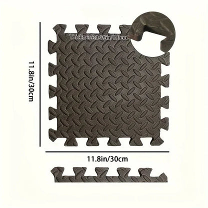 30x30cm EVA Puzzle Mat – Thick Baby Play Mat for Kids, Non-Slip & Waterproof Crawling Floor Tiles, Interlocking Foam Rug