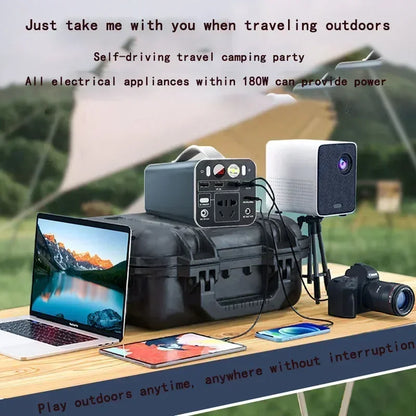150W 45000mAh 110V/220V Portable Power Station Generator Battery AC DC output Outdoor Charger Emergency Power Supply Power Bank