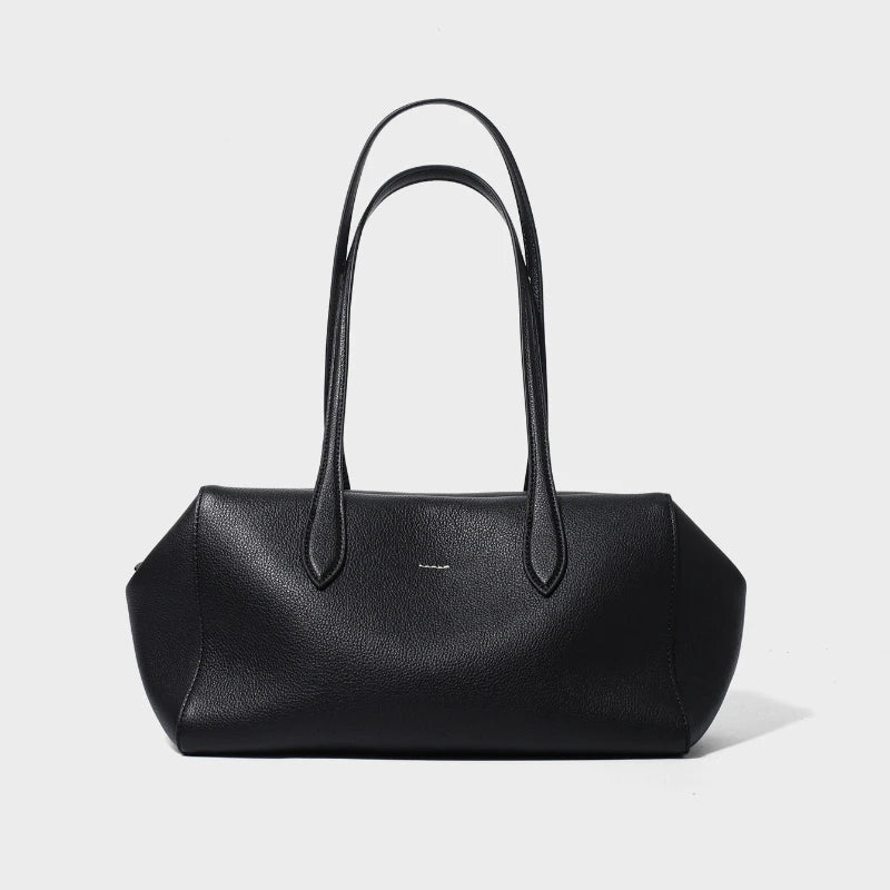 Cow Genuine Leather Underarm Bags Female Fashion Women's Bag Top-grain Leather Shoulder Handbag Ladies Luxury Designer Handbags