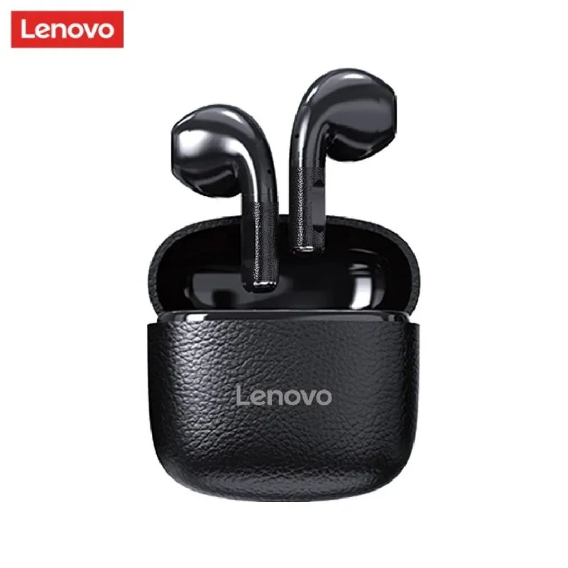 Original New Lenovo TWS Earphones EA166 Bluetooth V5.4 True Wireless Headphones Hi-Fi Sound Waterproof Headset Leather Texture