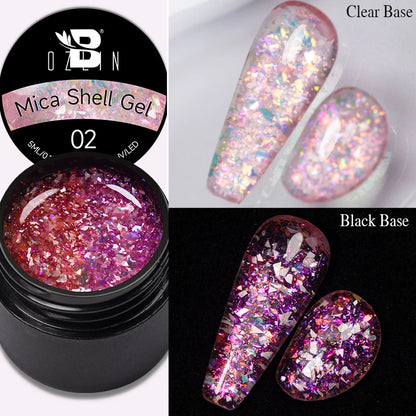 AWStorG 5ML Colorful Laser Cat Magnetic Gel Blue Glitter Shine Soak Off  Semi Permanent  UV Gel Nail Art Varnish Nail Supplies