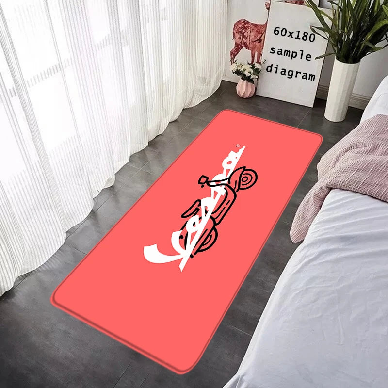 House Entrance Doormat Motorcycle Hallway Carpet Living Room Rugs V-Vespas Foot Carpets Bath Rug Floor Mats Non-slip Home Decor