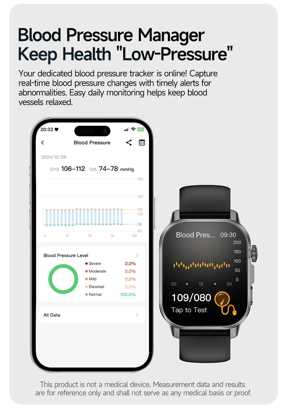 2026 New Body Analysis Health Smart Watch ECG+PPG Uric Acid Blood Pressure Blood Oxygen Clock Call AMOLED Smart Watch Men Women