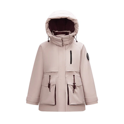 Semir Down Jacket Women Mid-Length Waterproof Oil-proof Stain-proof 2026 New Winter Clothing Coat Women