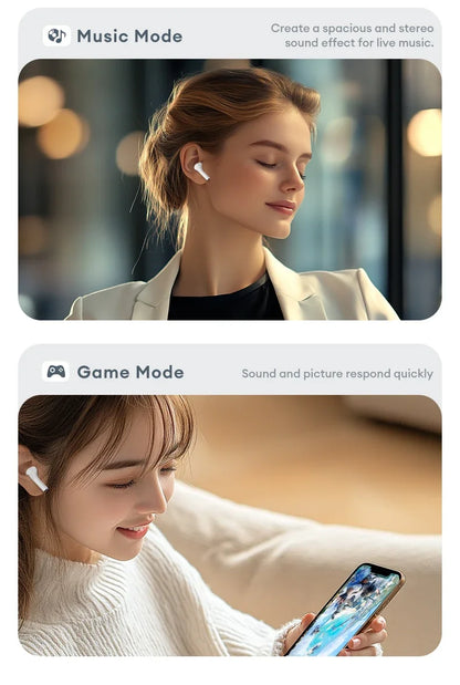 Lenovo LP5 PRO Wireless Bluetooth 5.4 Earphones TWS HiFi Sound Headphones Gaming Sports Earbuds LP5Pro Headset with Mic 2026